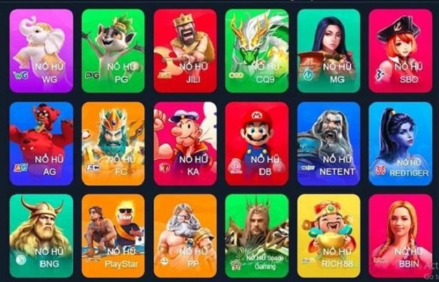 Kho game đồ sộ, hấp dẫn